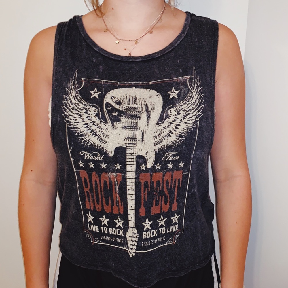 Charlotte Russe Rock Fest tank